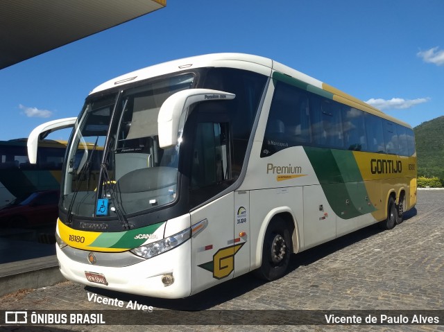 Empresa Gontijo de Transportes 18180 na cidade de Jequié, Bahia, Brasil, por Vicente de Paulo Alves. ID da foto: 6415503.