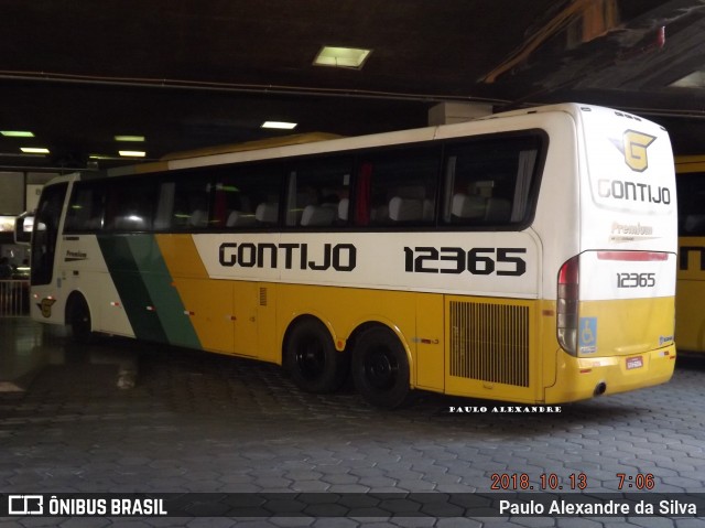 Empresa Gontijo de Transportes 12365 na cidade de Belo Horizonte, Minas Gerais, Brasil, por Paulo Alexandre da Silva. Número da foto: #6416005.