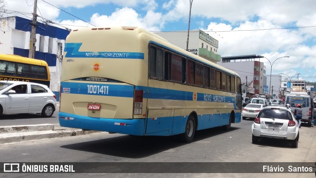 Viação Novo Horizonte 1001411 na cidade de Vitória da Conquista, Bahia, Brasil, por Flávio  Santos. Número da foto: #6415133.