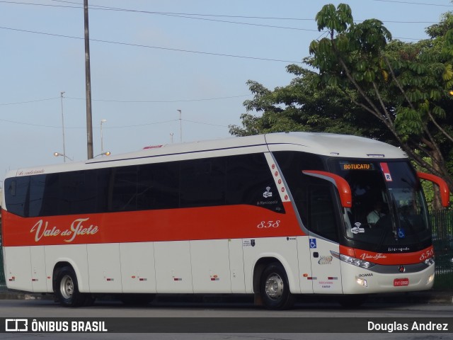Viação Vale do Tietê 858 na cidade de São Paulo, São Paulo, Brasil, por Douglas Andrez. Número da foto: #6417590.