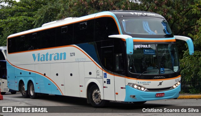 Viatran - Viação TransBrasília 5270 na cidade de São Paulo, São Paulo, Brasil, por Cristiano Soares da Silva. ID da foto: 6415927.