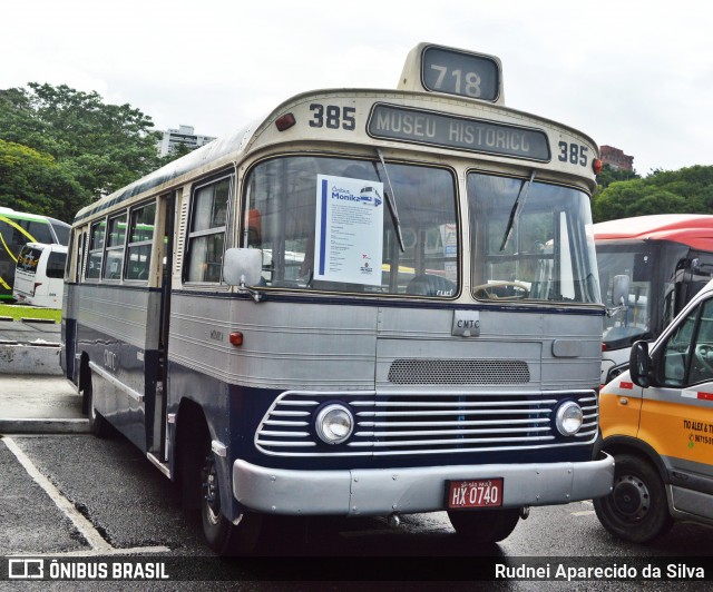 CMTC - Companhia Municipal de Transportes Coletivos 385 na cidade de São Paulo, São Paulo, Brasil, por Rudnei Aparecido da Silva. ID da foto: 6417366.