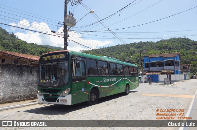 Viação Senhor do Bonfim 158 na cidade de Angra dos Reis, Rio de Janeiro, Brasil, por Claudio Luiz. ID da foto: 6416253.