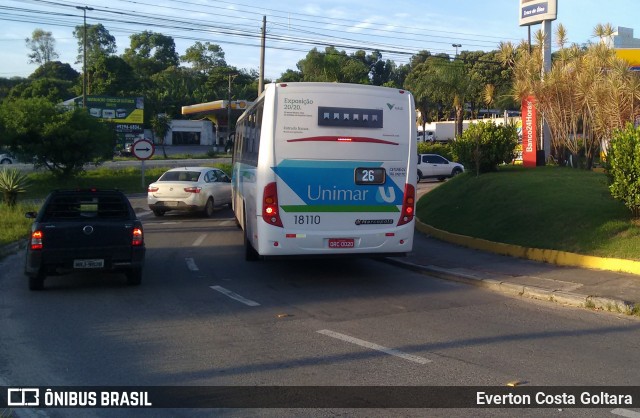 Unimar Transportes 18110 na cidade de Cariacica, Espírito Santo, Brasil, por Everton Costa Goltara. ID da foto: 6415385.