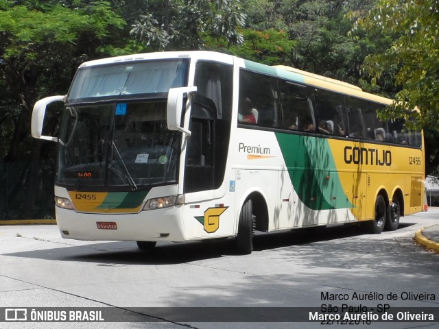 Empresa Gontijo de Transportes 12455 na cidade de São Paulo, São Paulo, Brasil, por Marco Aurélio de Oliveira. ID da foto: 6414911.