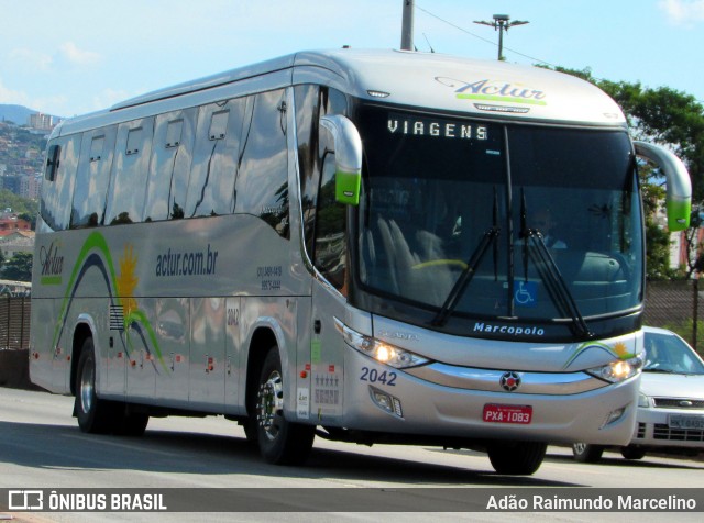 Actur Viagens 2042 na cidade de Belo Horizonte, Minas Gerais, Brasil, por Adão Raimundo Marcelino. ID da foto: 6417786.