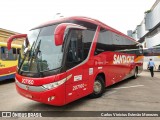 Viação Santa Cruz 207160 na cidade de São José do Rio Preto, São Paulo, Brasil, por Carlos Vinicius Estevão Menezes. Número da foto: #6418592.