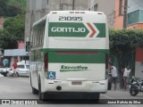 Empresa Gontijo de Transportes 21095 na cidade de Timóteo, Minas Gerais, Brasil, por Joase Batista da Silva. ID da foto: :id.