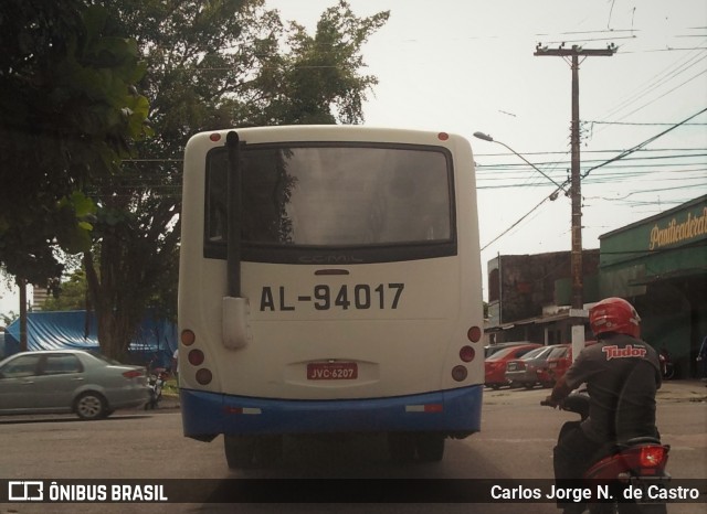 Auto Viação Monte Cristo AL-94017 na cidade de Belém, Pará, Brasil, por Carlos Jorge N.  de Castro. Número da foto: #6419958.