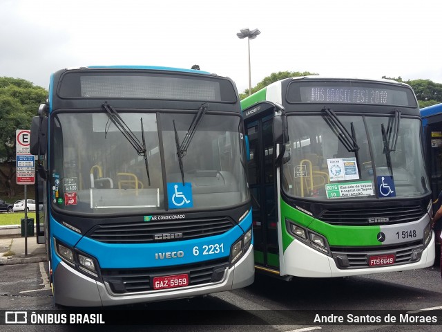 TUPI - Transportes Urbanos Piratininga 6 2231 na cidade de São Paulo, São Paulo, Brasil, por Andre Santos de Moraes. ID da foto: 6419562.