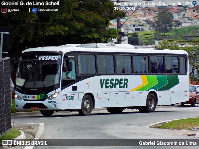 Vesper Transportes 10966 na cidade de Jundiaí, São Paulo, Brasil, por Gabriel Giacomin de Lima. Número da foto: #6420565.