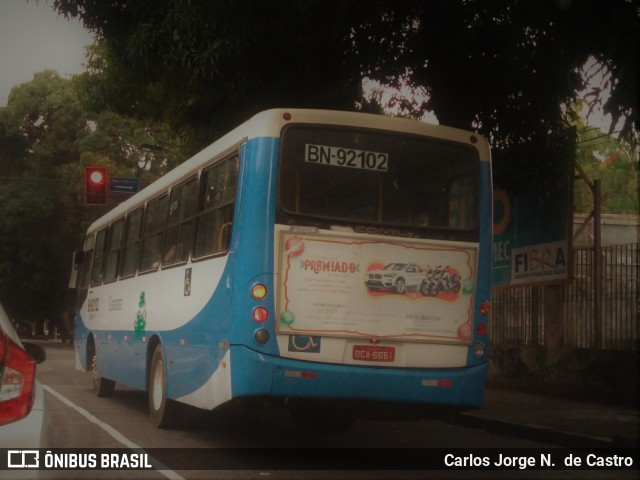 Transportes Barata BN-92102 na cidade de Belém, Pará, Brasil, por Carlos Jorge N.  de Castro. Número da foto: #6419965.