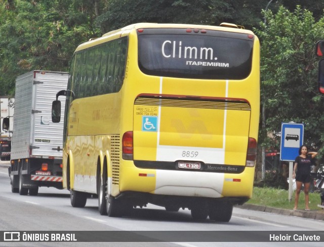 Viação Itapemirim 8859 na cidade de Três Rios, Rio de Janeiro, Brasil, por Heloir Calvete. Número da foto: #6418916.