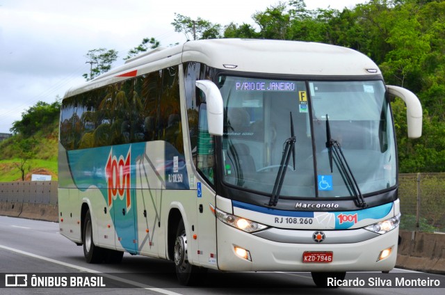 Auto Viação 1001 RJ 108.260 na cidade de Itaboraí, Rio de Janeiro, Brasil, por Ricardo Silva Monteiro. Número da foto: #6420929.