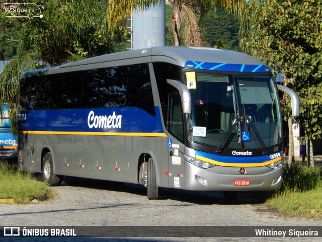 Viação Cometa 18550 na cidade de Juiz de Fora, Minas Gerais, Brasil, por Whitiney Siqueira. Número da foto: #6419779.