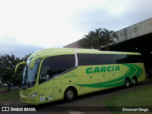 Viação Garcia 7729 na cidade de Apucarana, Paraná, Brasil, por Emanoel Diego.. Número da foto: #6418879.