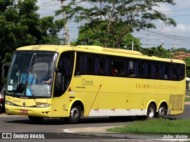 Viação Itapemirim 8881 na cidade de Teresina, Piauí, Brasil, por João Victor. Número da foto: #6421285.