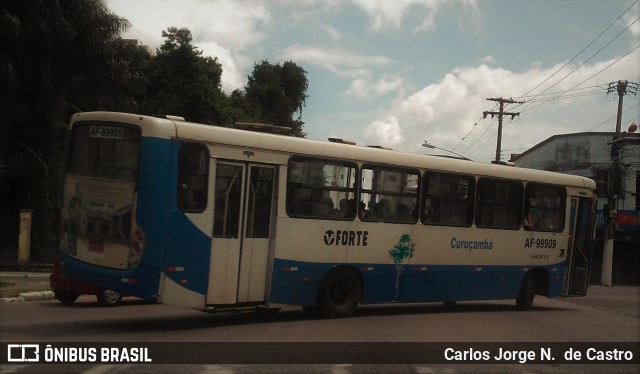 Viação Forte AF-99909 na cidade de Belém, Pará, Brasil, por Carlos Jorge N.  de Castro. Número da foto: #6419960.