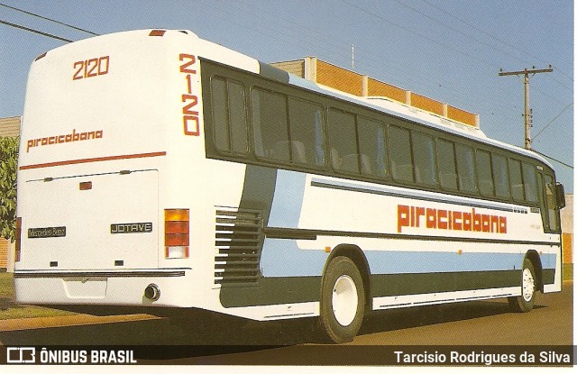 Viação Piracicabana 2120 na cidade de Brasil, por Tarcisio Rodrigues da Silva. Número da foto: #6420810.