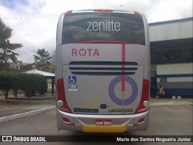 Rota Transportes Rodoviários 7175 na cidade de Piritiba, Bahia, Brasil, por Mario dos Santos Nogueira Junior. Número da foto: #6422035.