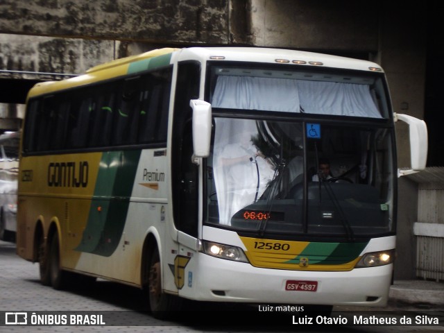 Empresa Gontijo de Transportes 12580 na cidade de Belo Horizonte, Minas Gerais, Brasil, por Luiz Otavio Matheus da Silva. ID da foto: 6422712.