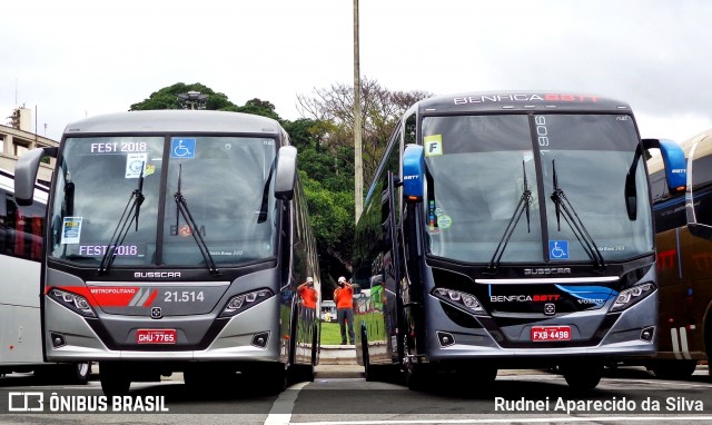 BBTT - Benfica Barueri Transporte e Turismo 1906 na cidade de São Paulo, São Paulo, Brasil, por Rudnei Aparecido da Silva. ID da foto: 6422814.