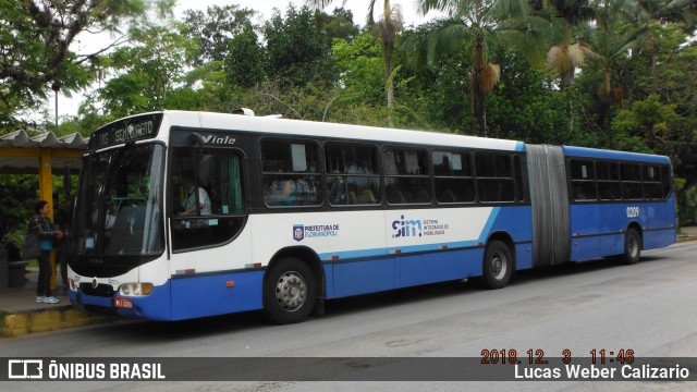 Transol Transportes Coletivos 0209 na cidade de Florianópolis, Santa Catarina, Brasil, por Lucas Weber Calizario. ID da foto: 6423209.