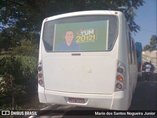 Ônibus Particulares 3063 na cidade de Campo Formoso, Bahia, Brasil, por Mario dos Santos Nogueira Junior. Número da foto: #6422049.