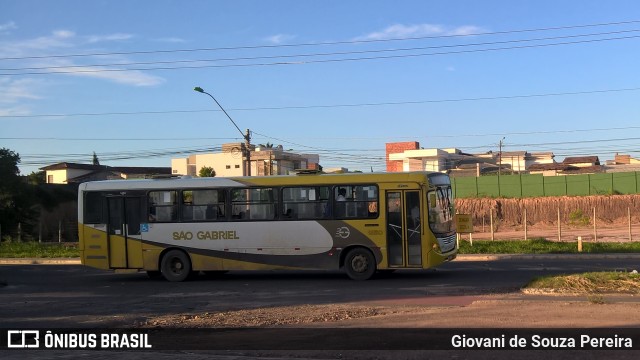 Viação São Gabriel 1250 na cidade de São Mateus, Espírito Santo, Brasil, por Giovani de Souza Pereira. Número da foto: #6422024.