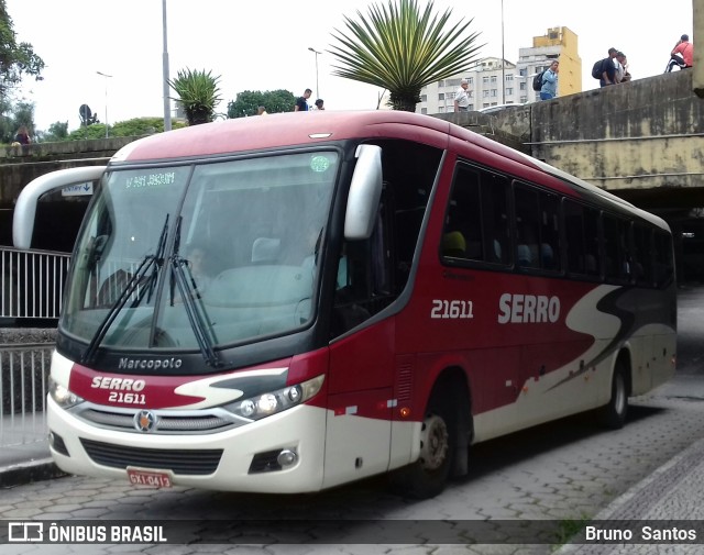 Viação Serro 21611 na cidade de Belo Horizonte, Minas Gerais, Brasil, por Bruno Santos. ID da foto: 6422860.