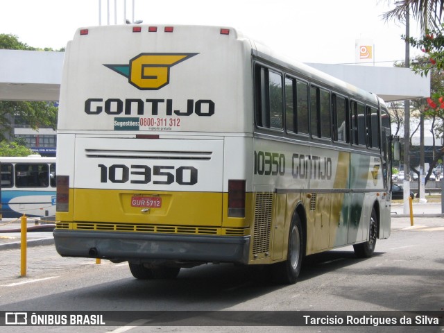 Empresa Gontijo de Transportes 10350 na cidade de Salvador, Bahia, Brasil, por Tarcisio Rodrigues da Silva. ID da foto: 6423578.