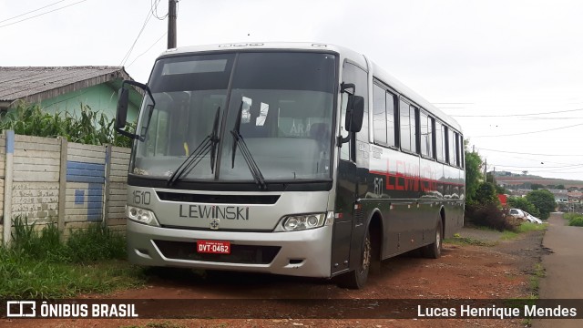 Lewitur - Lewinski Turismo 1510 na cidade de Guarapuava, Paraná, Brasil, por Lucas Henrique Mendes. Número da foto: #6422019.