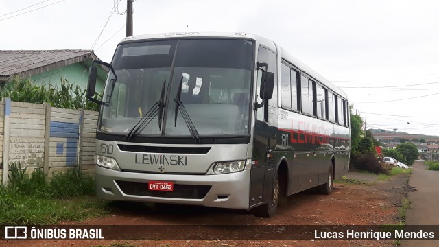 Lewitur - Lewinski Turismo 1510 na cidade de Guarapuava, Paraná, Brasil, por Lucas Henrique Mendes. ID da foto: 6422019.