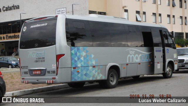 Marazul Tour 4872 na cidade de Florianópolis, Santa Catarina, Brasil, por Lucas Weber Calizario. ID da foto: 6423198.