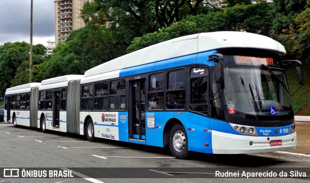 Viação Cidade Dutra 6 1580 na cidade de São Paulo, São Paulo, Brasil, por Rudnei Aparecido da Silva. Número da foto: #6422883.