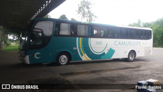 Auto Viação Camurujipe 3022 na cidade de Cruz das Almas, Bahia, Brasil, por Flávio  Santos. ID da foto: 6421510.