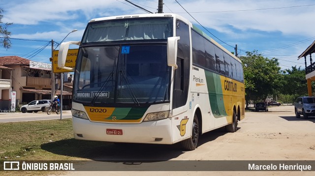 Empresa Gontijo de Transportes 12020 na cidade de Nova Viçosa, Bahia, Brasil, por Marcelo Henrique. ID da foto: 6424463.