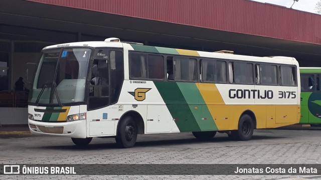 Empresa Gontijo de Transportes 3175 na cidade de João Monlevade, Minas Gerais, Brasil, por Jonatas Costa da Mata. ID da foto: 6424377.