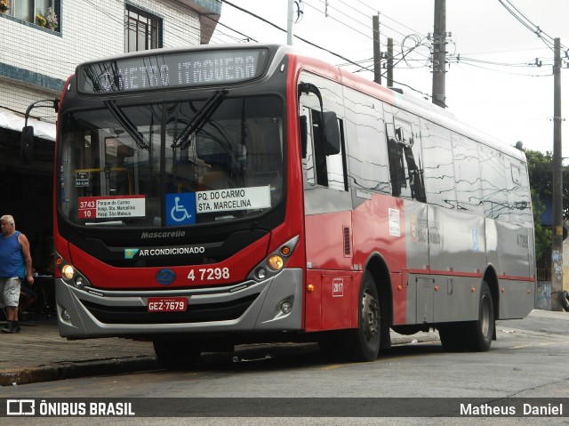 Pêssego Transportes 4 7298 na cidade de São Paulo, São Paulo, Brasil, por Matheus  Daniel. Número da foto: #6424805.