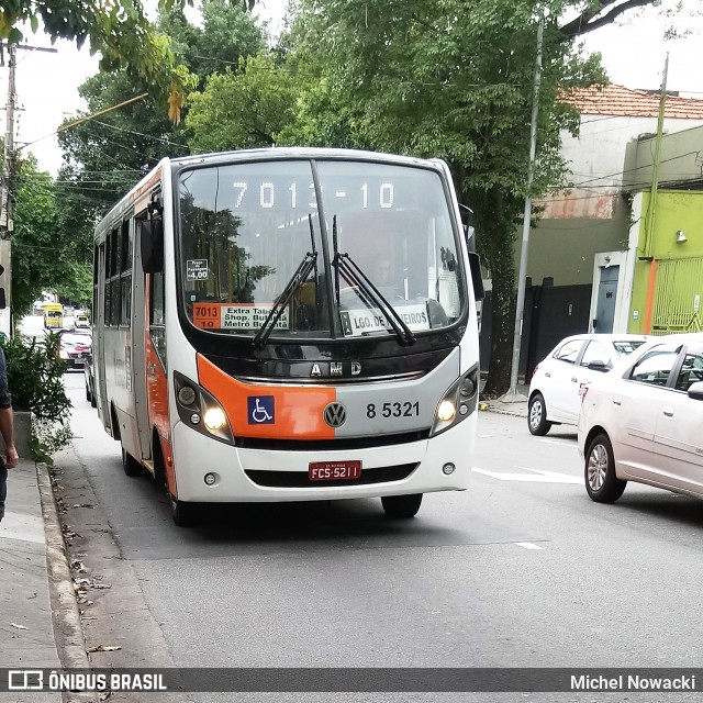 Auto Viação Transcap 8 5321 na cidade de São Paulo, São Paulo, Brasil, por Michel Nowacki. ID da foto: 6426601.