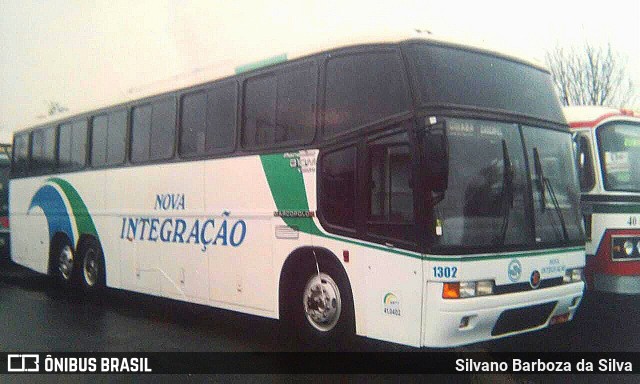 Viação Nova Integração 1302 na cidade de Foz do Iguaçu, Paraná, Brasil, por Silvano Barboza da Silva. Número da foto: #6424134.