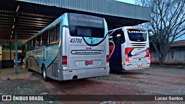 Transnorte - Transporte e Turismo Norte de Minas 45700 na cidade de Jequitaí, Minas Gerais, Brasil, por Lucas Santos. ID da foto: 6426498.