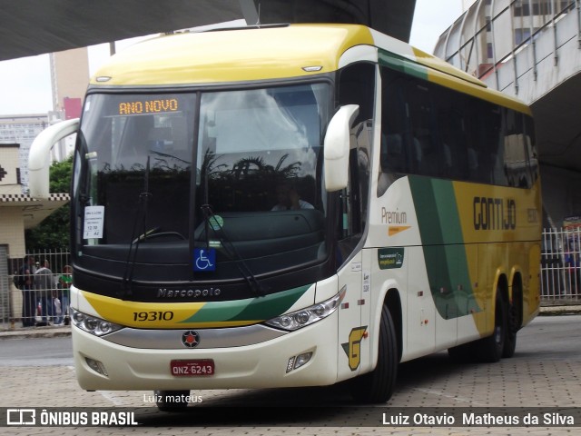 Empresa Gontijo de Transportes 19310 na cidade de Belo Horizonte, Minas Gerais, Brasil, por Luiz Otavio Matheus da Silva. Número da foto: #6425629.