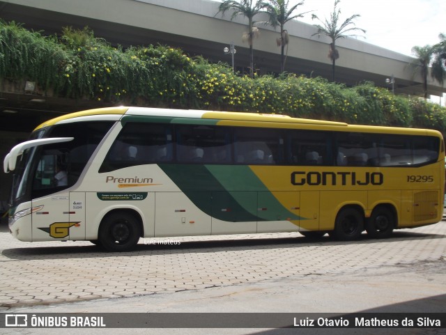 Empresa Gontijo de Transportes 19295 na cidade de Belo Horizonte, Minas Gerais, Brasil, por Luiz Otavio Matheus da Silva. ID da foto: 6425626.