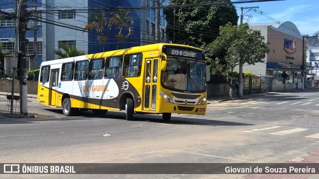 Viação São Gabriel 1850 na cidade de São Mateus, Espírito Santo, Brasil, por Giovani de Souza Pereira. Número da foto: #6425070.
