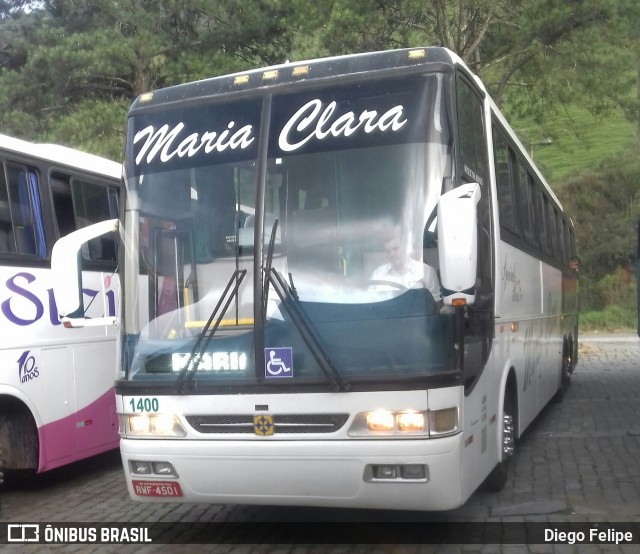 Maria Clara Turismo 1400 na cidade de Passa Quatro, Minas Gerais, Brasil, por Diego Felipe. Número da foto: #6426782.