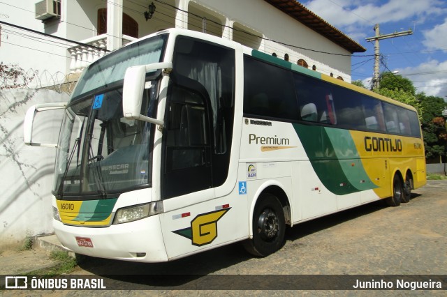 Empresa Gontijo de Transportes 16010 na cidade de Araçuaí, Minas Gerais, Brasil, por Juninho Nogueira. Número da foto: #6424856.