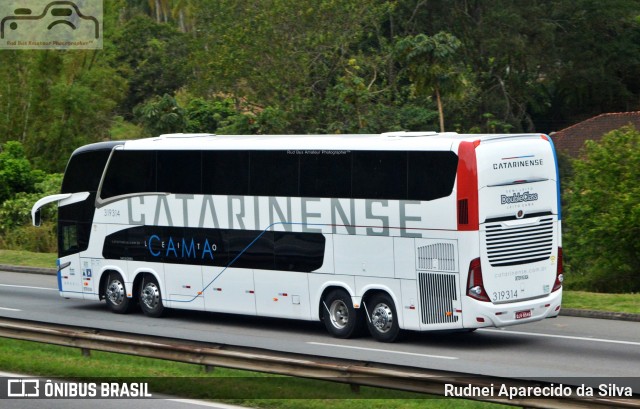 Auto Viação Catarinense 319314 na cidade de Santa Isabel, São Paulo, Brasil, por Rudnei Aparecido da Silva. Número da foto: #7106564.