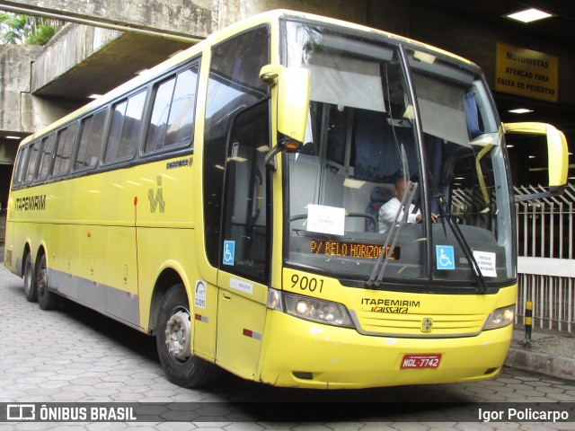 Viação Itapemirim 9001 na cidade de Belo Horizonte, Minas Gerais, Brasil, por Igor Policarpo. Número da foto: #7107292.