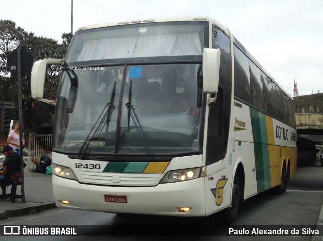 Empresa Gontijo de Transportes 12430 na cidade de Belo Horizonte, Minas Gerais, Brasil, por Paulo Alexandre da Silva. ID da foto: 7107745.